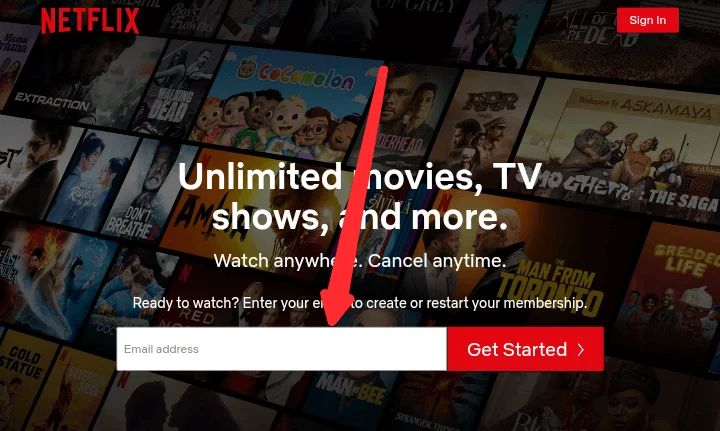 Netflix free trial